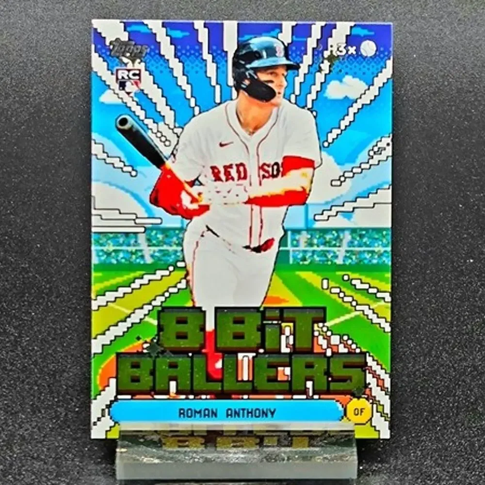 Roman Anthony Certified Prospects 8 Bit Ballers RC Boston Red Sox Top Prospect - Picture 2 of 5